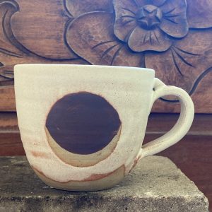 Pottery moon mug