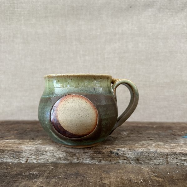 Moon mug pottery