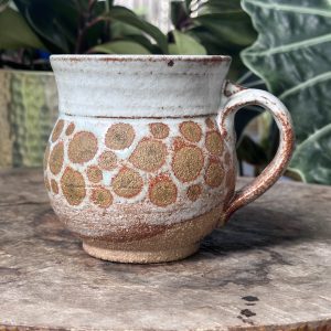 White Spotty Mug