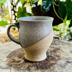 pottery mug tall