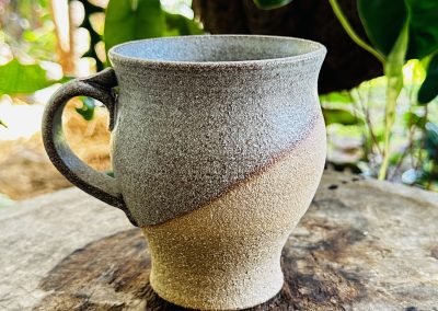 pottery mug tall