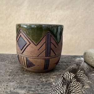 Carved Cup ~ No handle