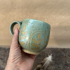 Japa Mug with Plant