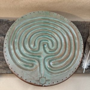 Labyrinth Meditation Journey Plate