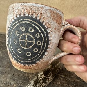 Large Shield Mug | Sandstone