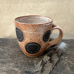 Large Spotty Mug | Sandstone rusty tones