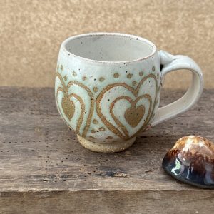 Japa Mug | Sandstone White | Heart