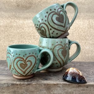 Japa Mug | Green Earth | Heart