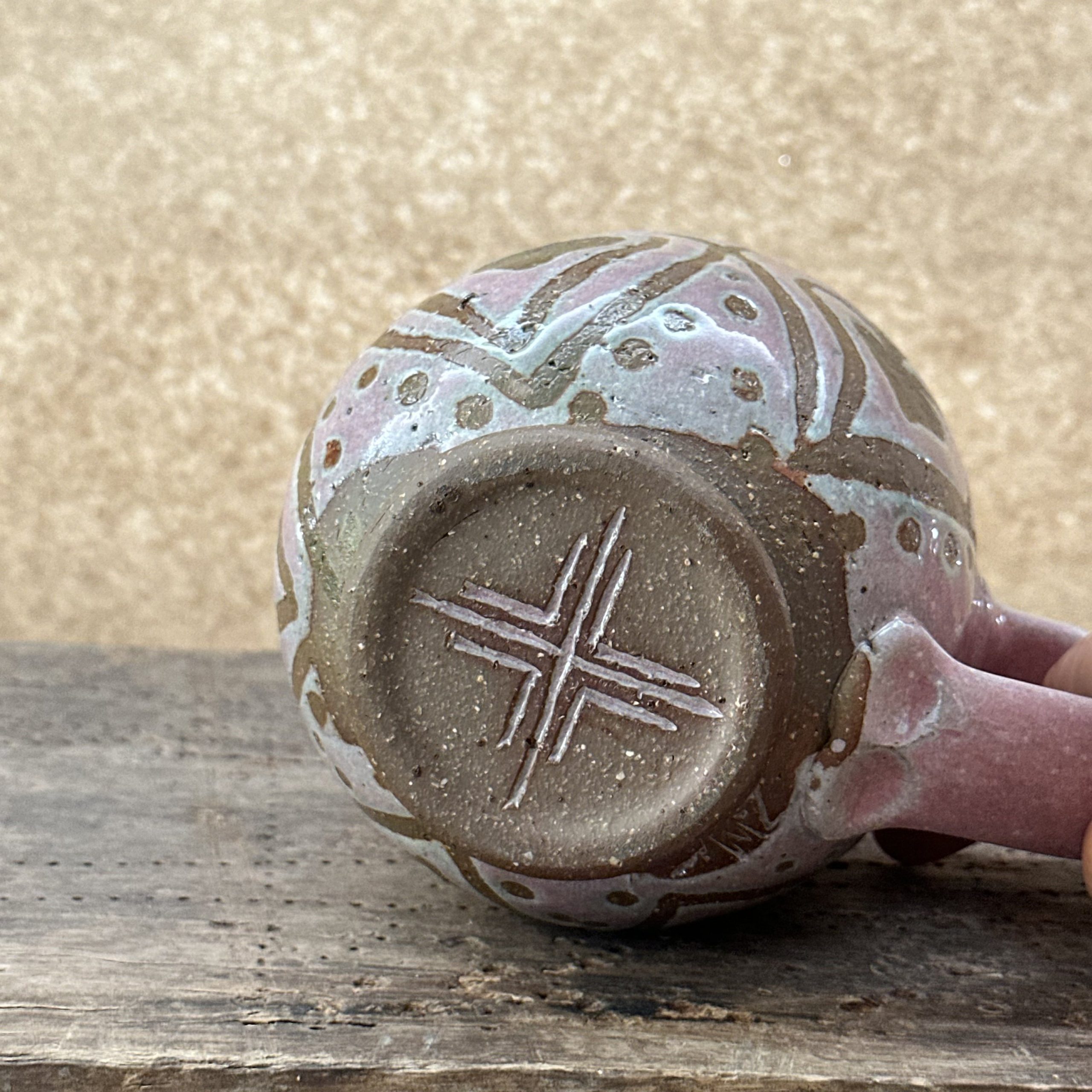 Japa Mug | Dusky Pink | Heart - Image 3