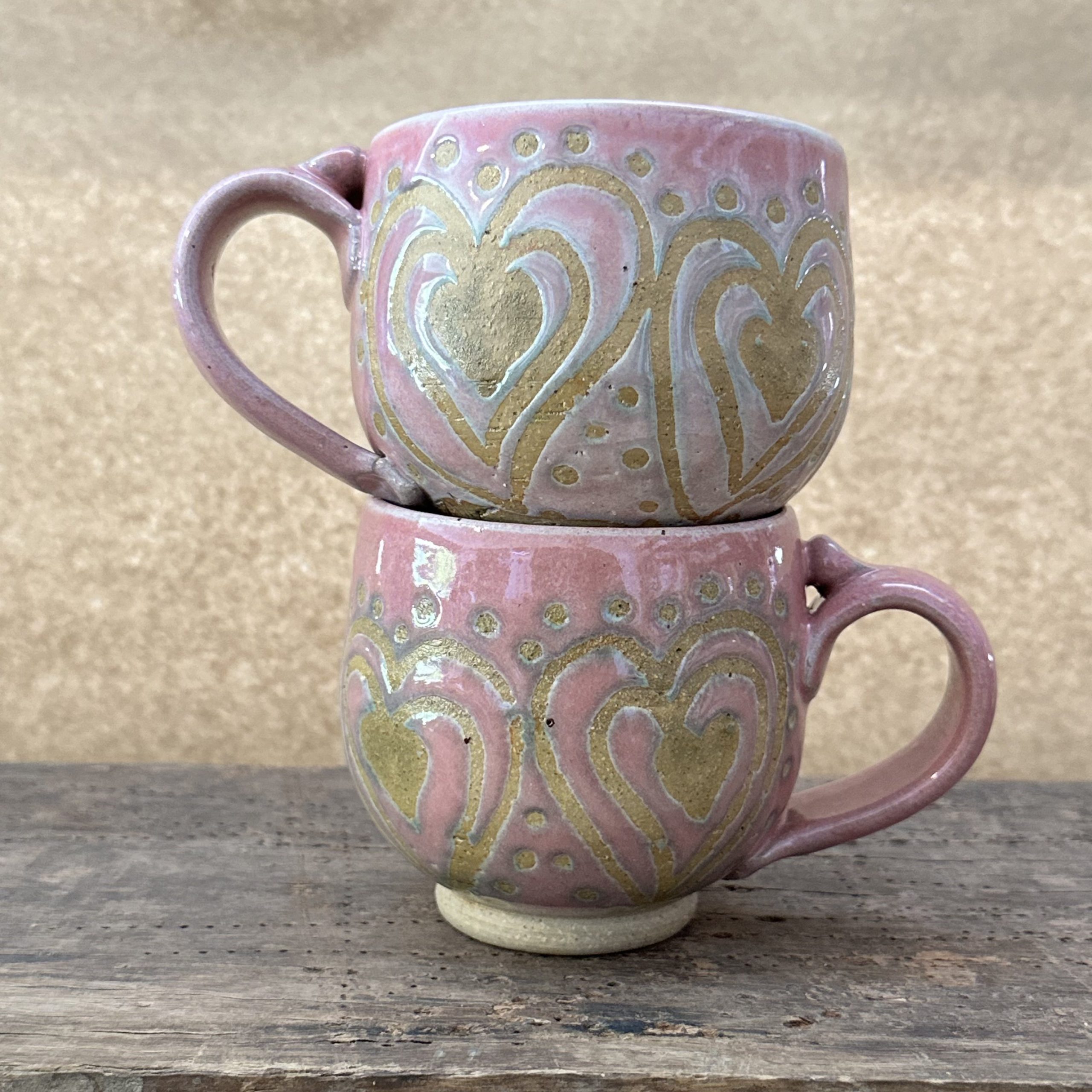 Japa Mug | Dusky Pink | Heart - Image 4