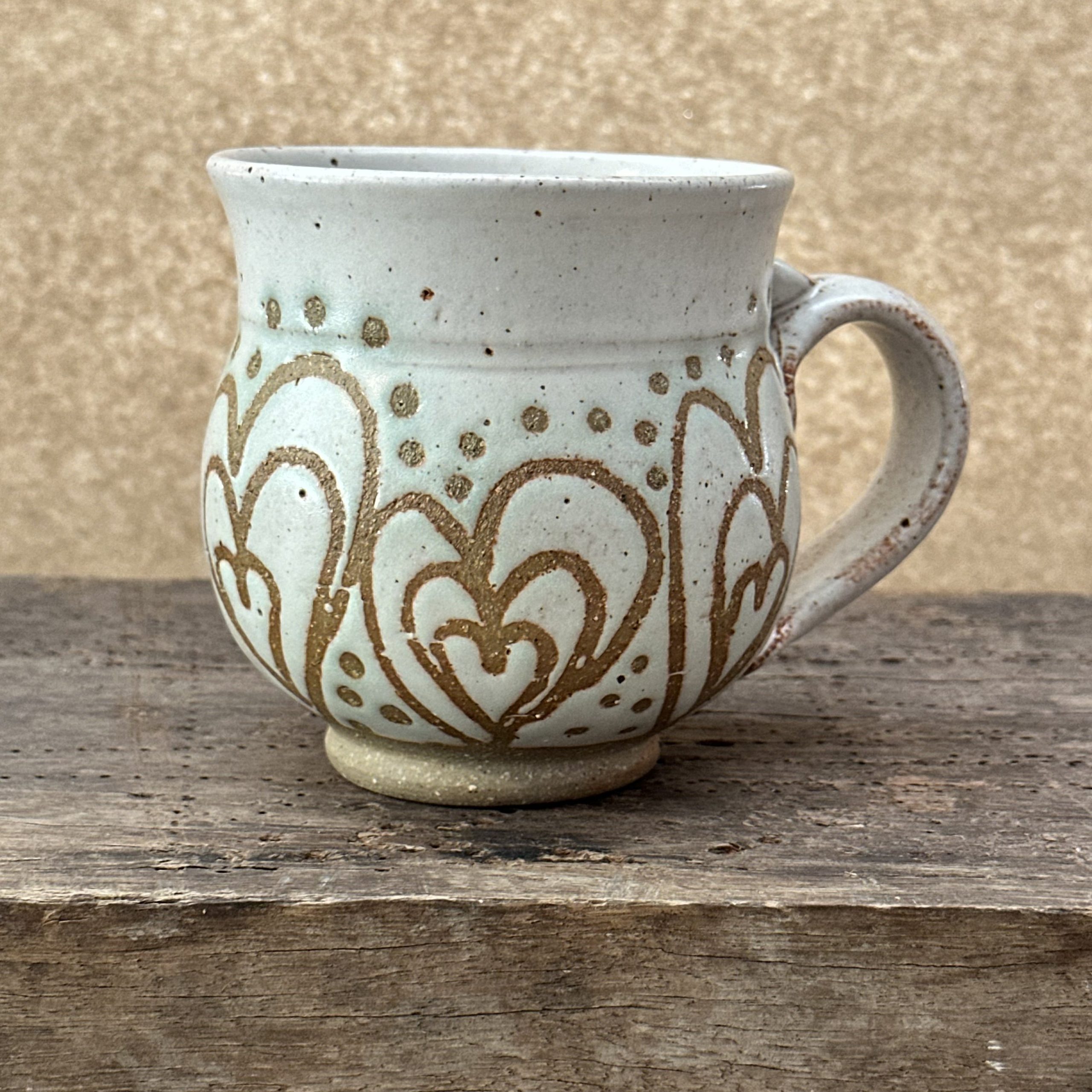 Goddess Shape | Peacock design | Sandstone White