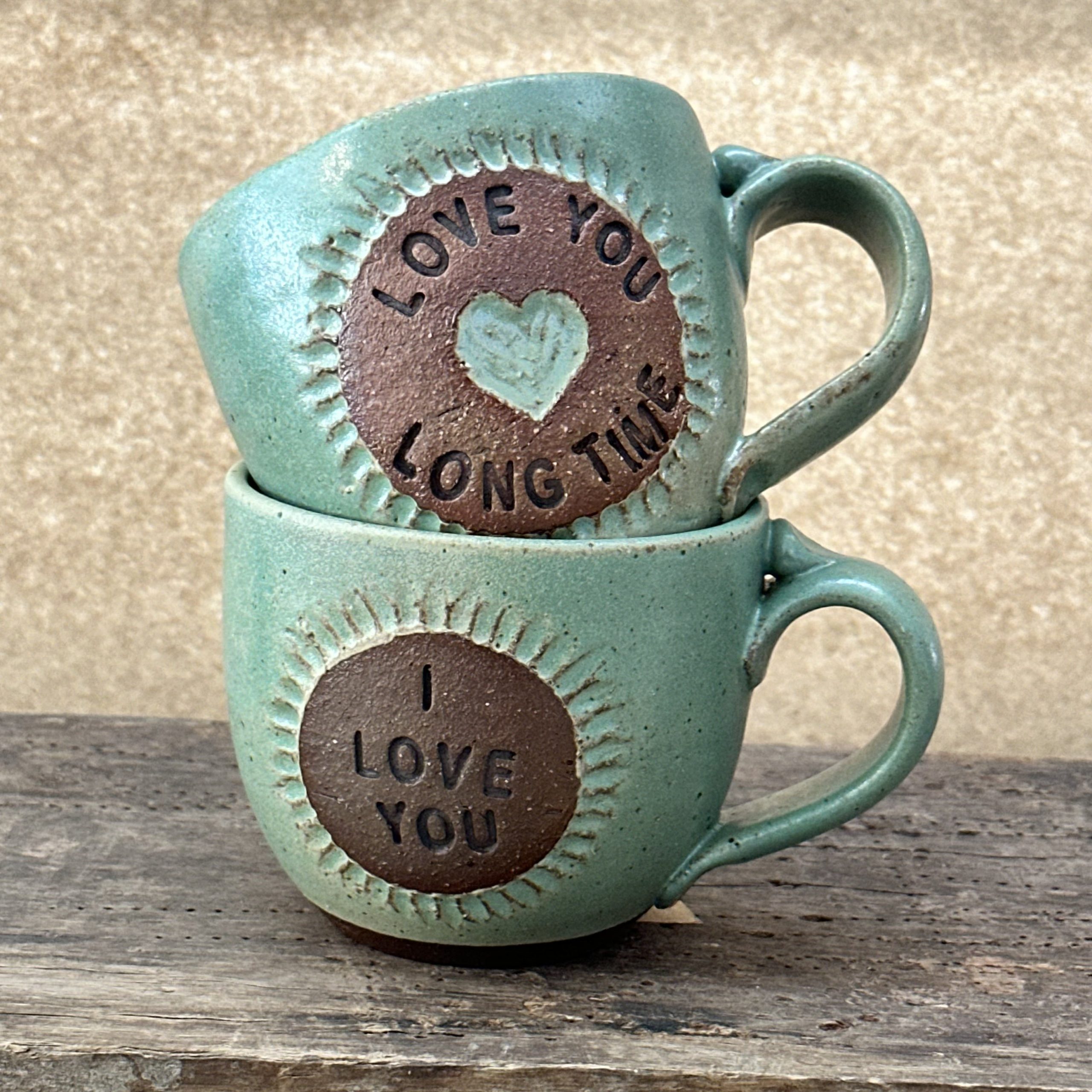 Bazic Mug | Green Earth | Love you Long time - Image 5