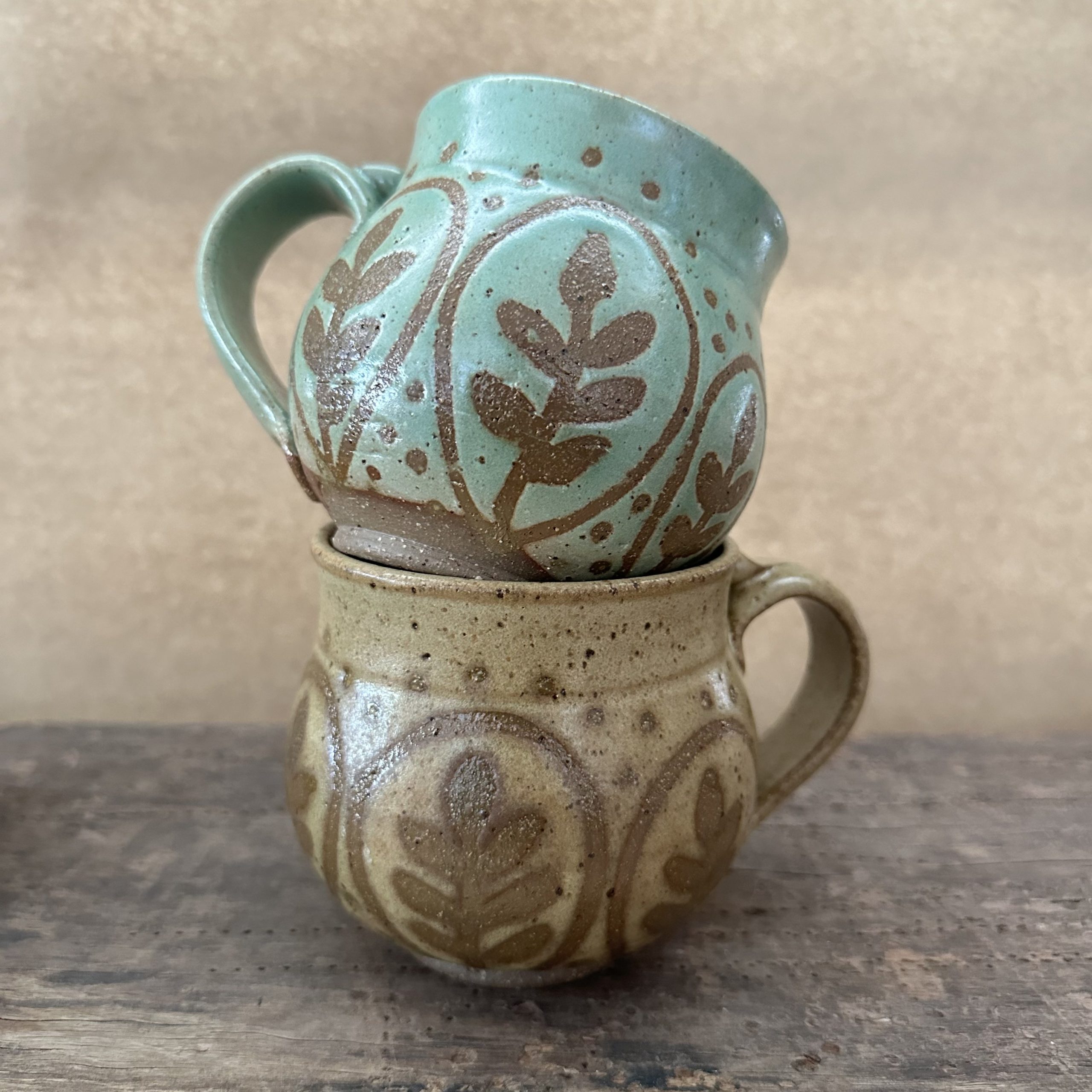 Goddess Shape | Plant design | Stone glaze - Image 3