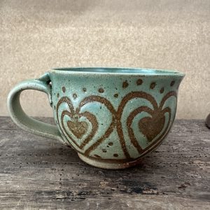 Mug | Green Earth | Heart design