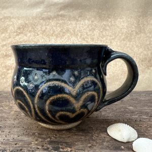 Goddess Shape | Heart design | Emerald Blue