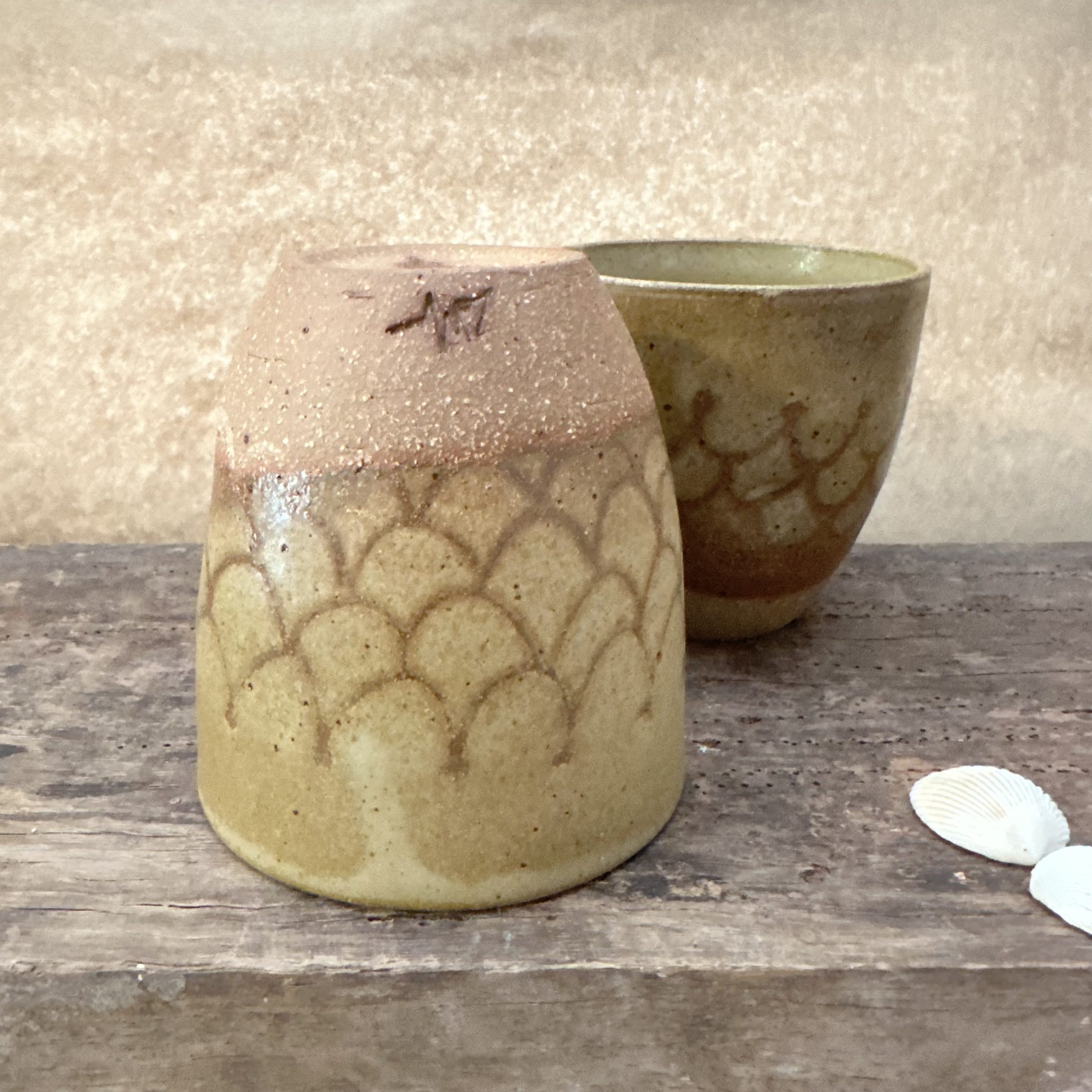 Large Tumbler | Stone | with dimples - Image 2