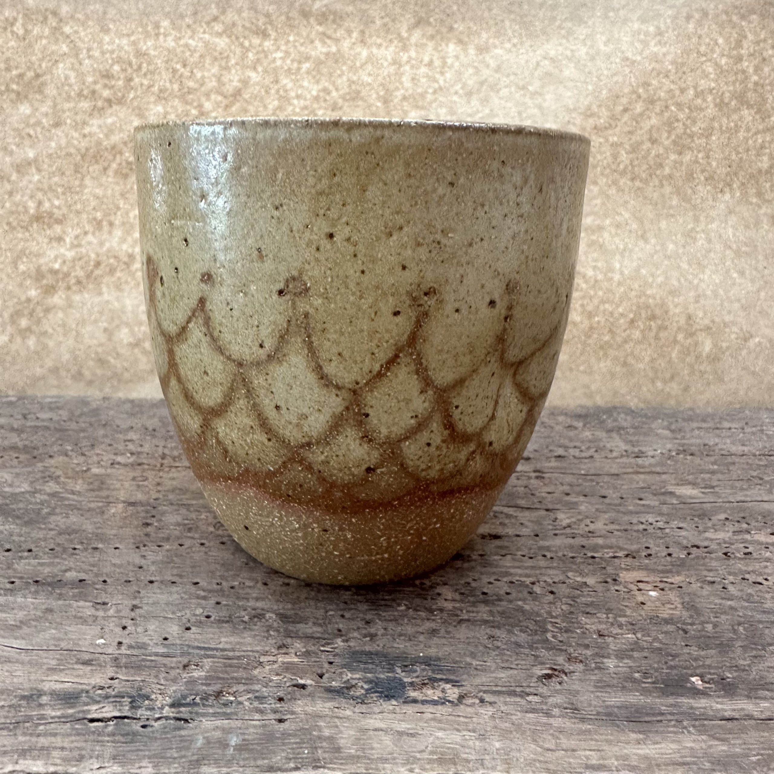 Large Tumbler | Stone | with dimples