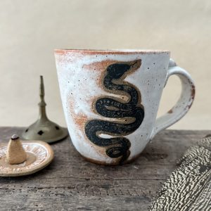 Large Mug | Snake | Sandstone