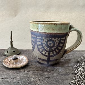 Large Tribal Mug | Jade