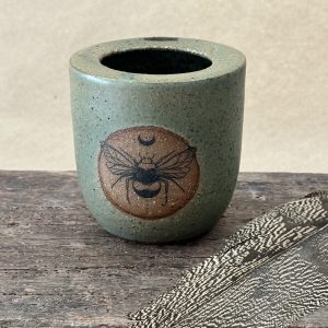 Travel Mug | Lichen | Bee motif