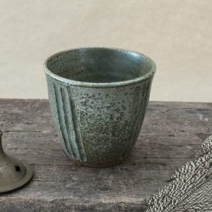 Carved Cup | Lichen Glaze