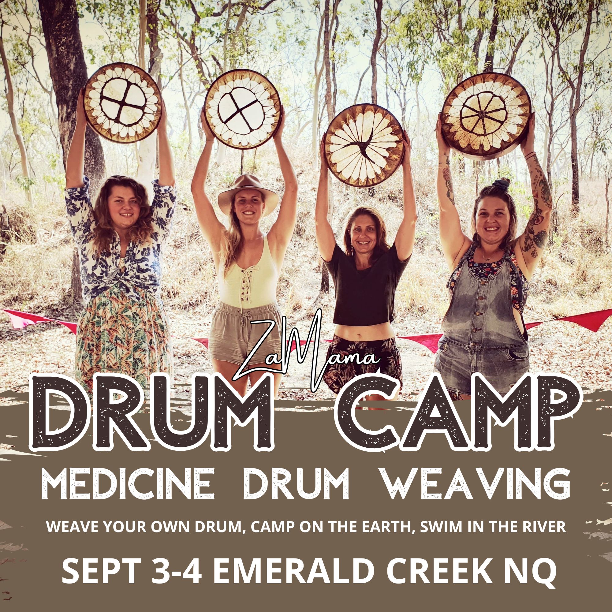 drum camp cairns