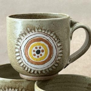 BAZIC MUG | STONE | DOT MANDALA