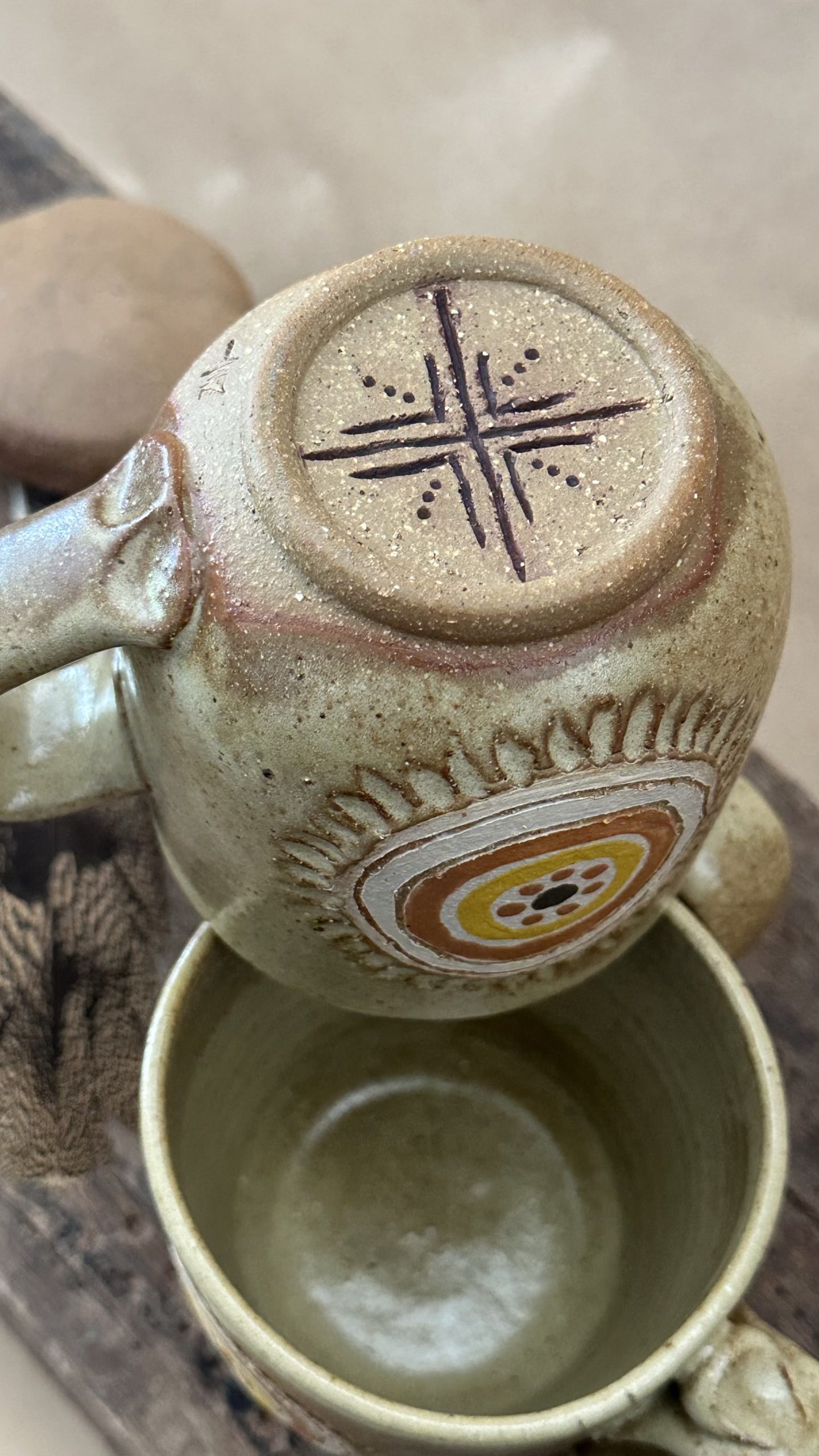 BAZIC MUG | STONE | DOT MANDALA - Image 6