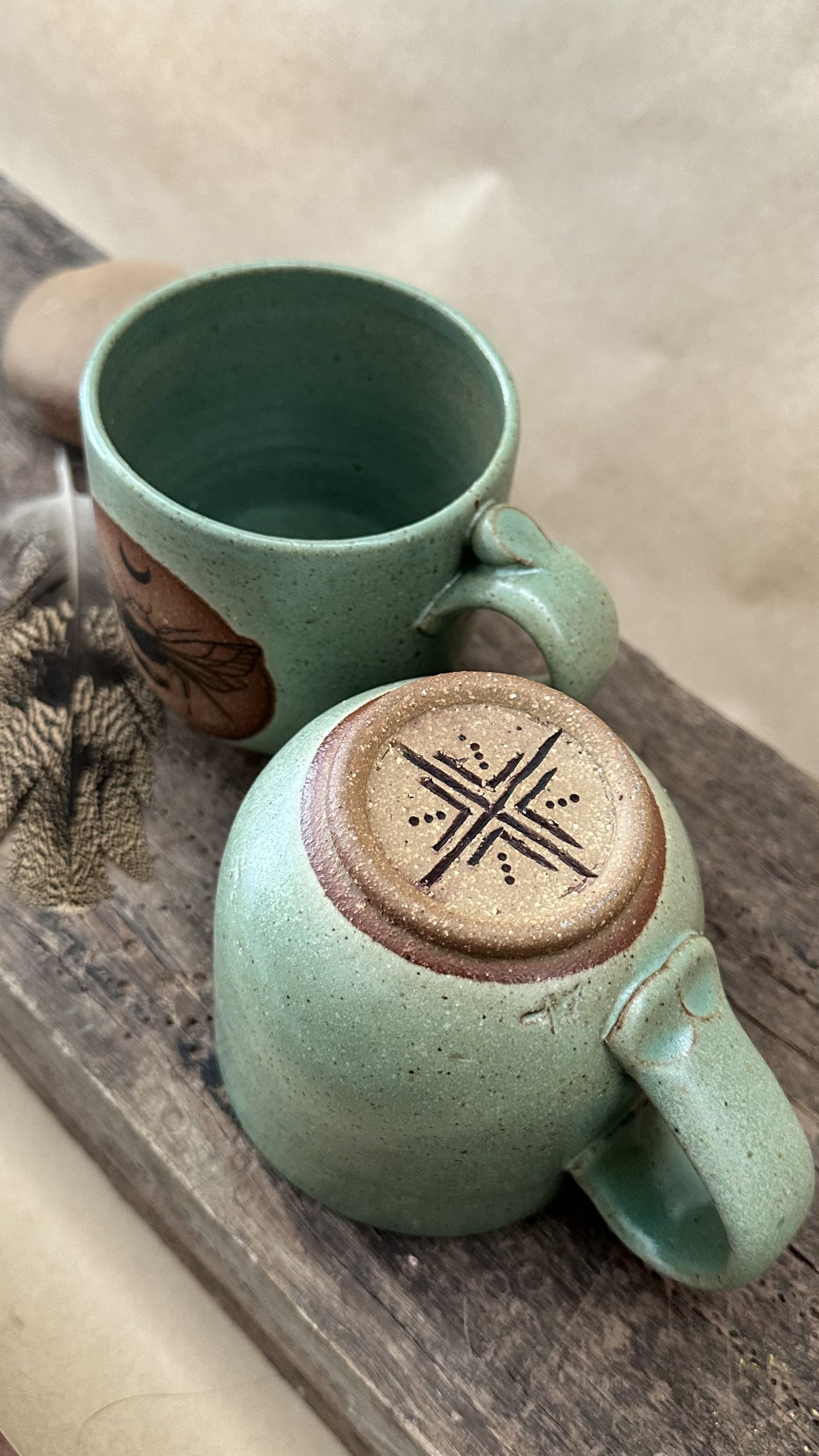 BAZIC MUG | GREEN EARTH | LABYRINTH - Image 5