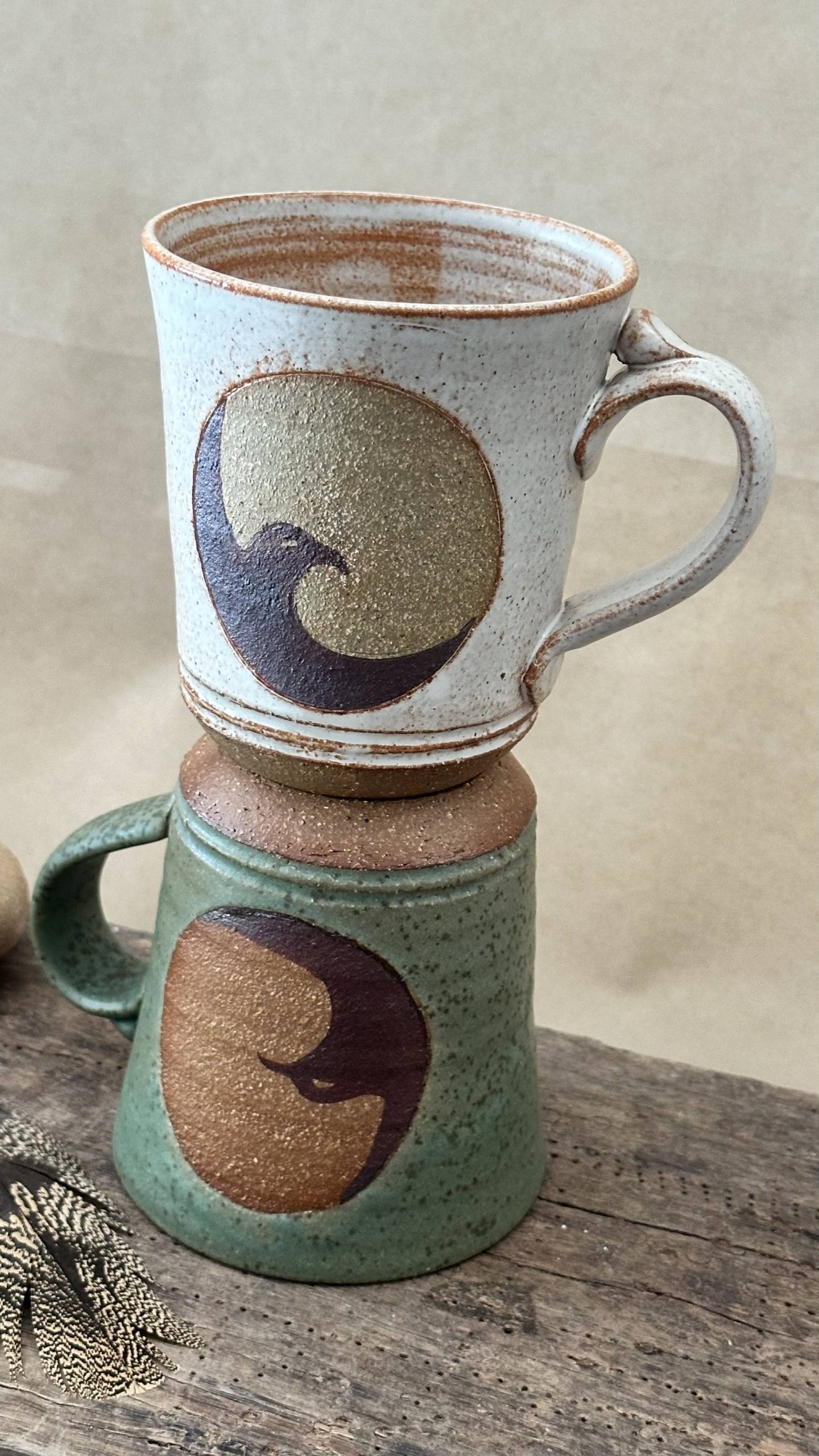 ZENITH MUG | SANDSTONE GLAZE | MOON EAGLE - Image 3