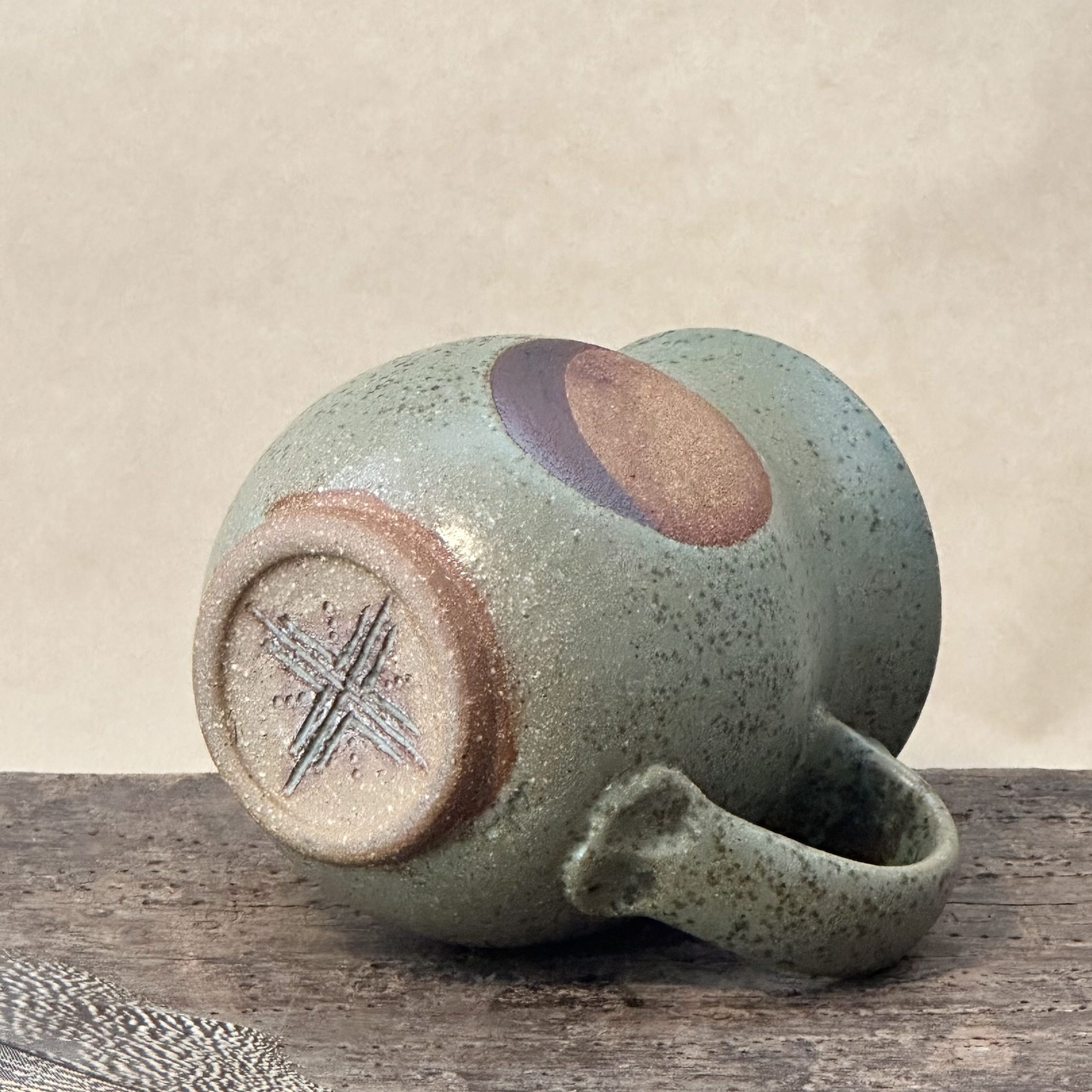 GODDESS MUG | LICHEN GLAZE | MOON - Image 2