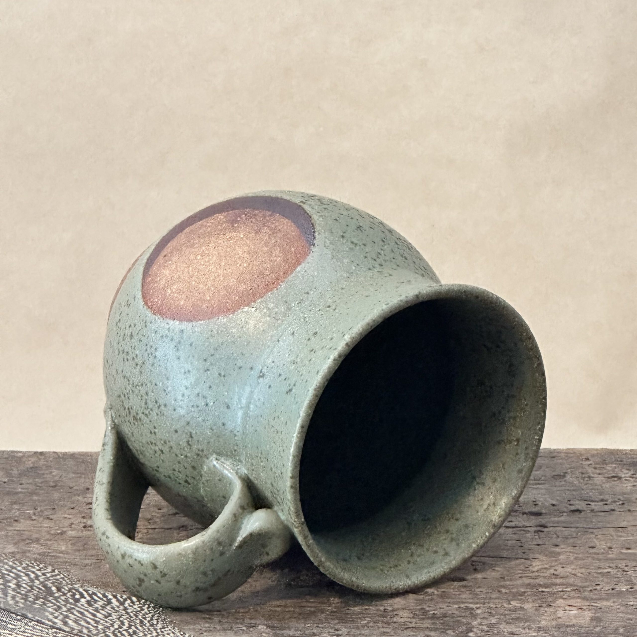 GODDESS MUG | LICHEN GLAZE | MOON - Image 3