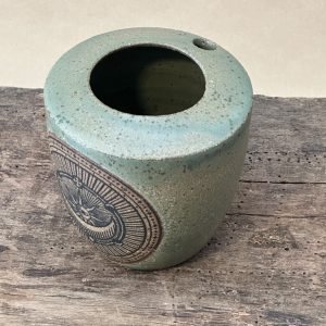 TRAVEL MUG | LICHEN GLAZE | MOON AND SUN