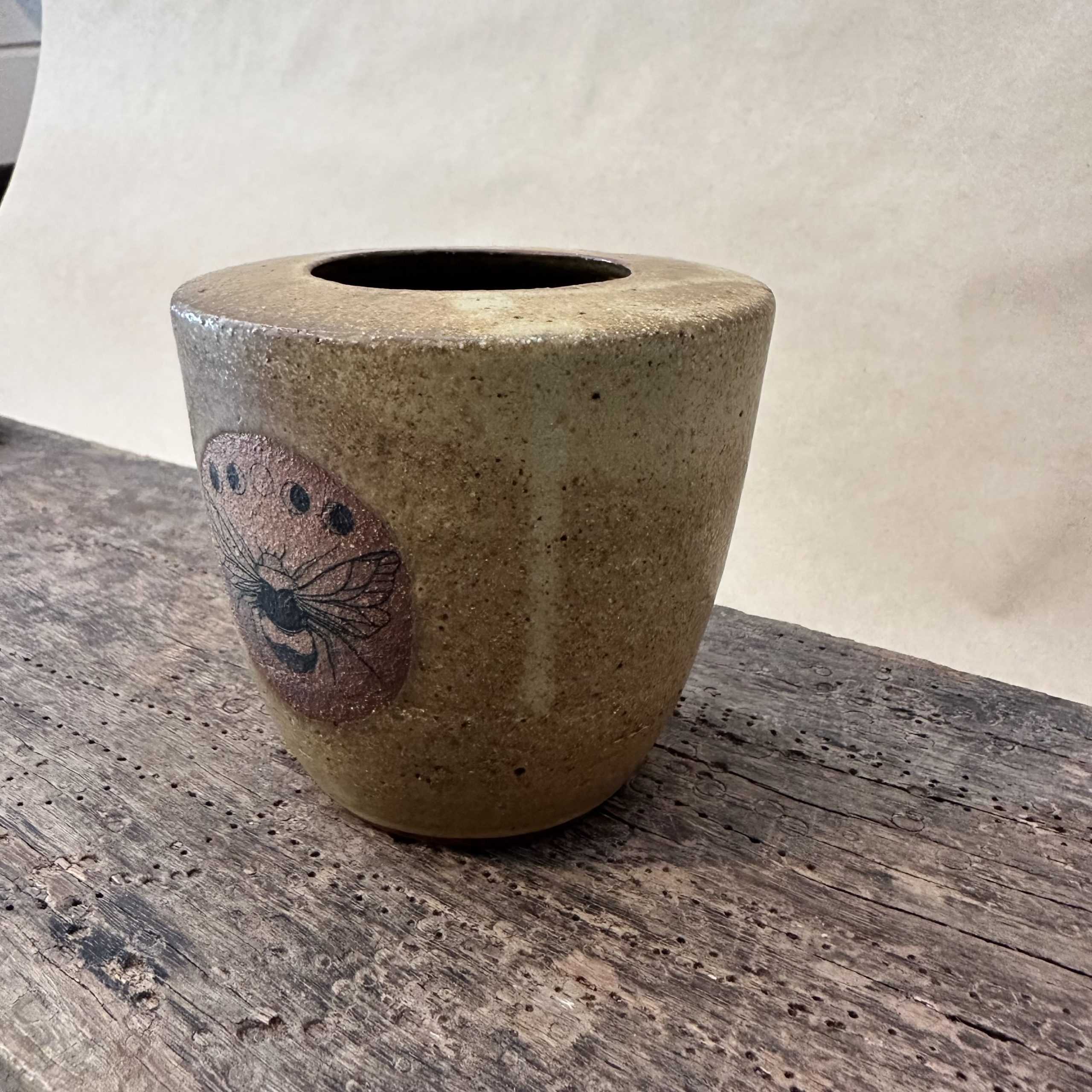 TRAVEL MUG | STONE GLAZE | BEE - Image 2