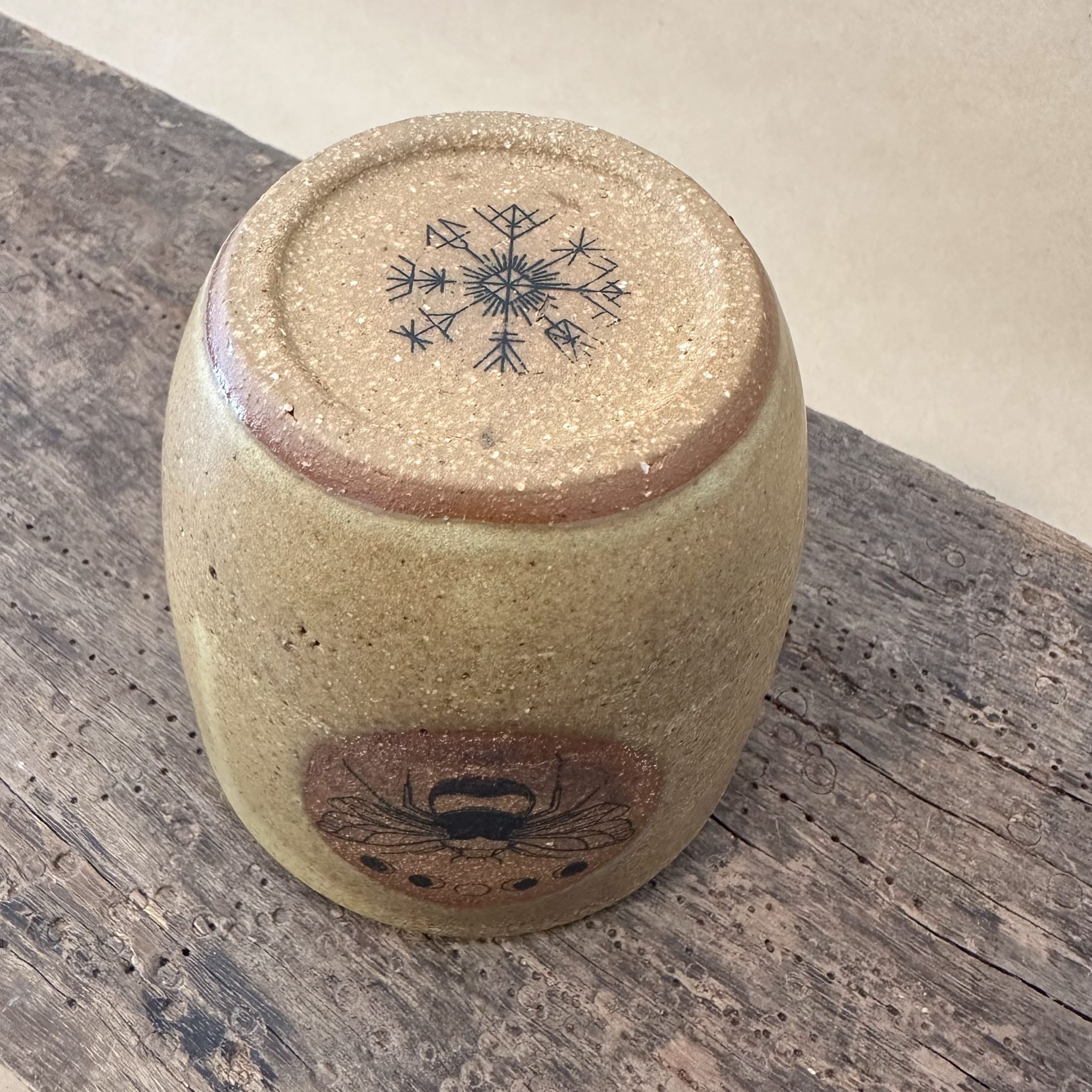 TRAVEL MUG | STONE GLAZE | BEE - Image 4