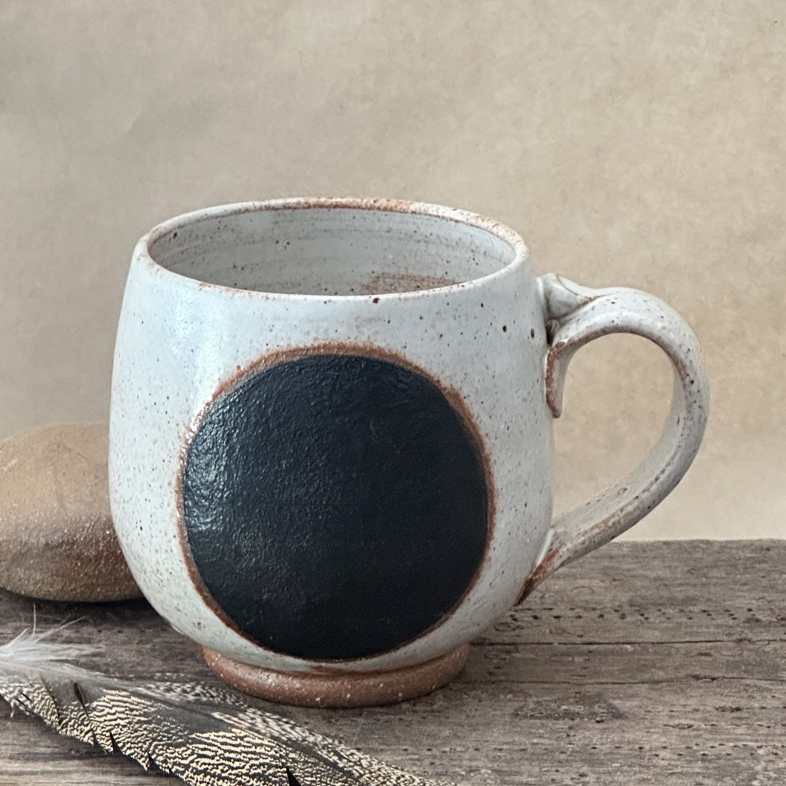 JAPA MUG | SANDSTONE GLAZE | DARK MOON