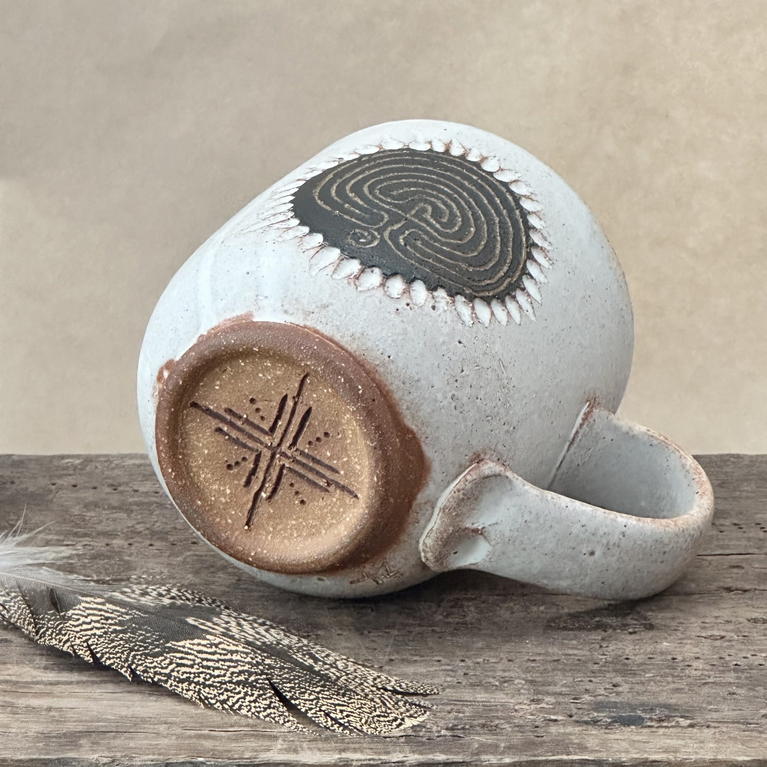 BAZIC MUG | SANDSTONE | LABYRINTH - Image 2