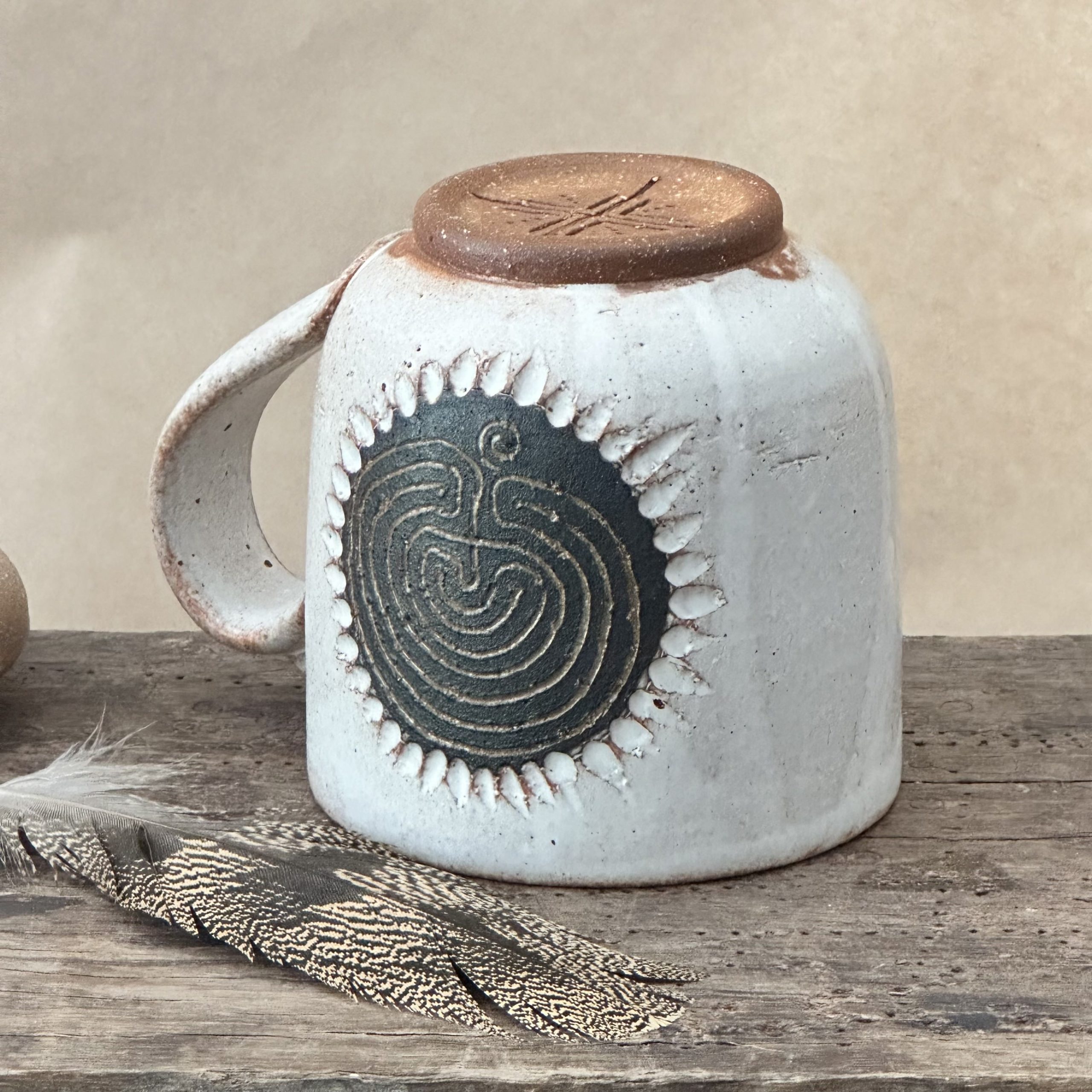 BAZIC MUG | SANDSTONE | LABYRINTH - Image 3