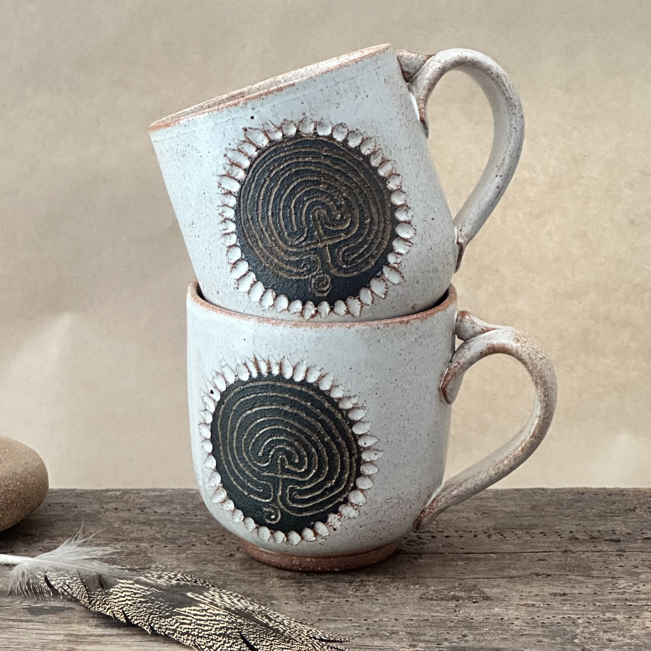 BAZIC MUG | SANDSTONE | LABYRINTH - Image 6