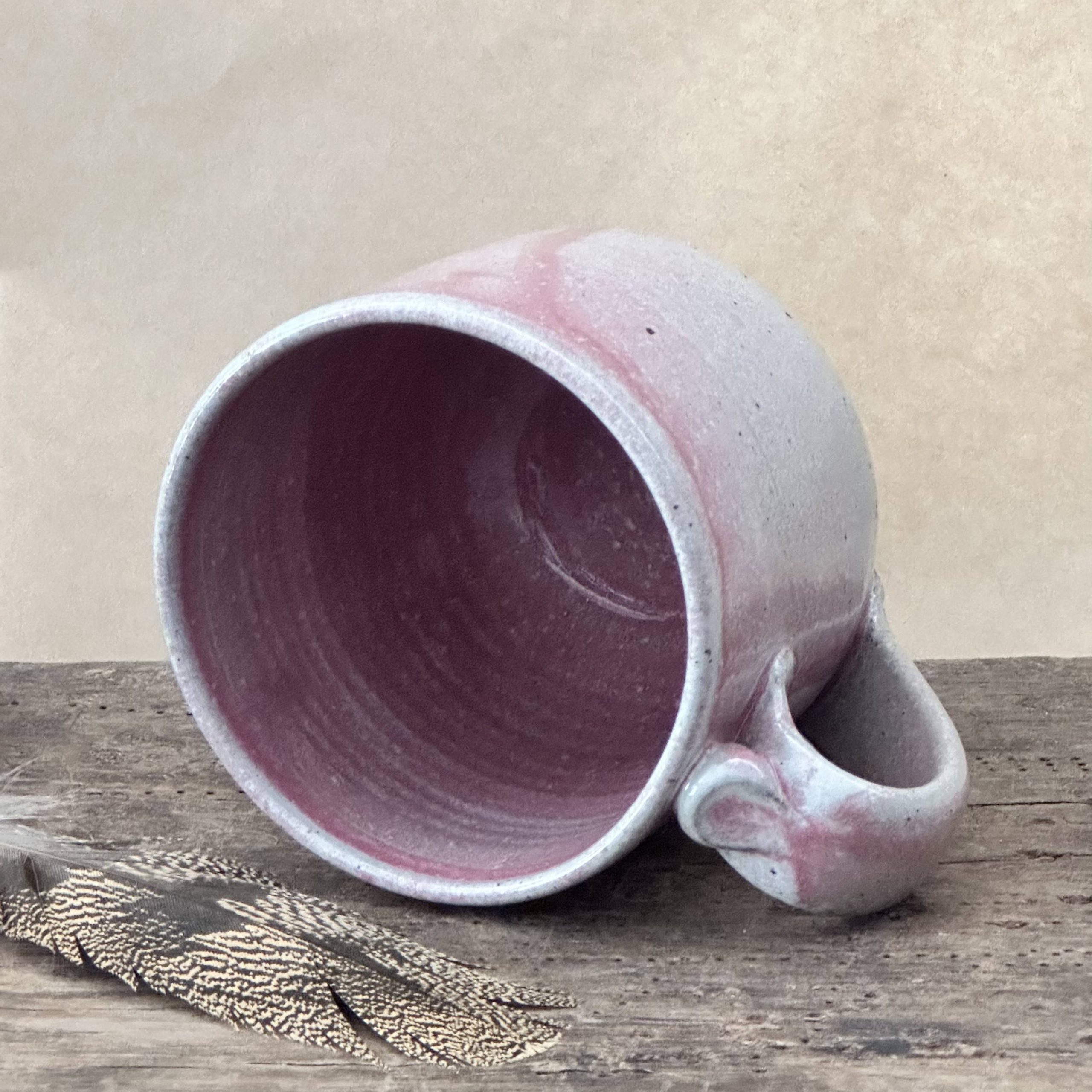 BAZIC MUG | DUSKY PINK GLAZE | SHEILD - Image 5