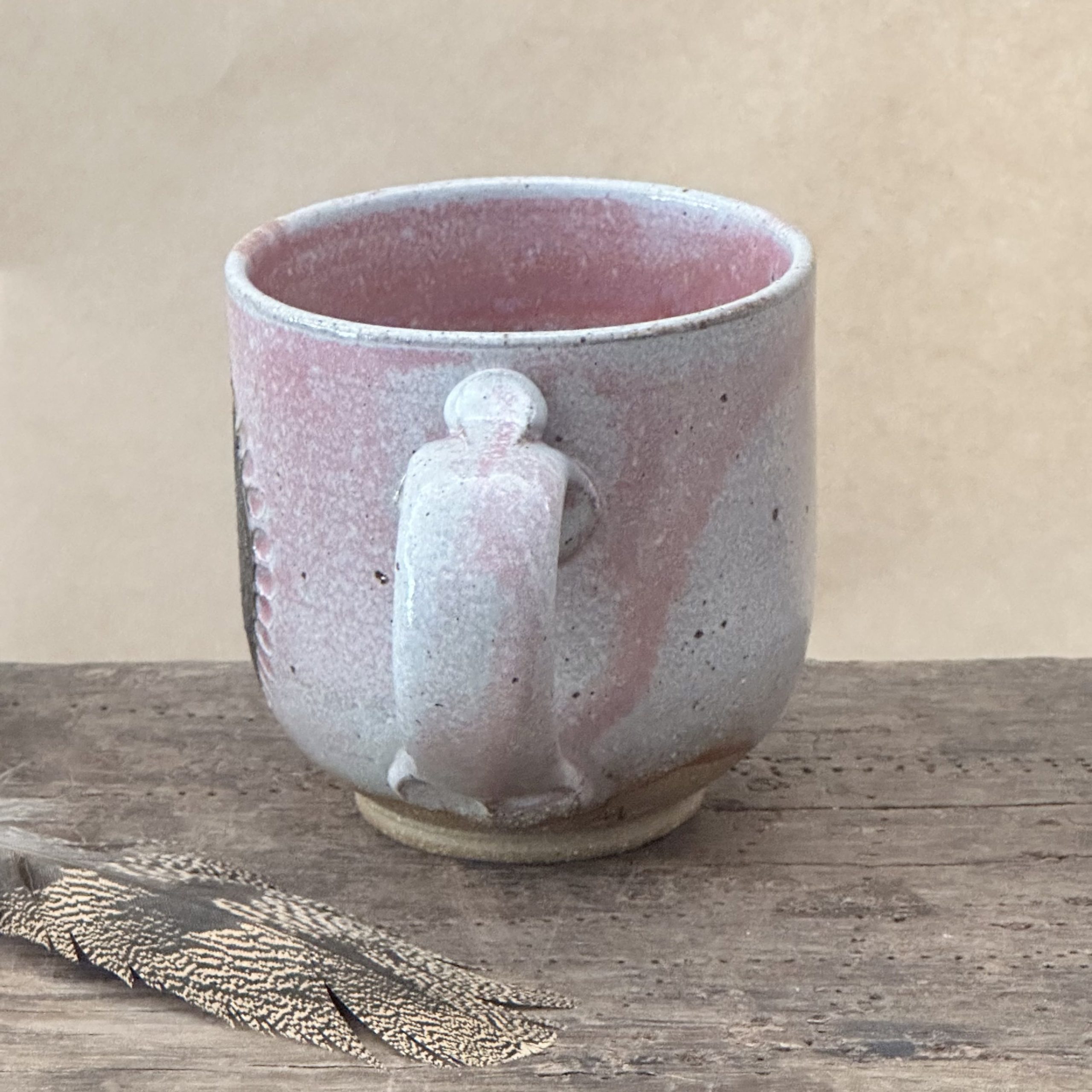 BAZIC MUG | DUSKY PINK GLAZE | SHEILD - Image 3