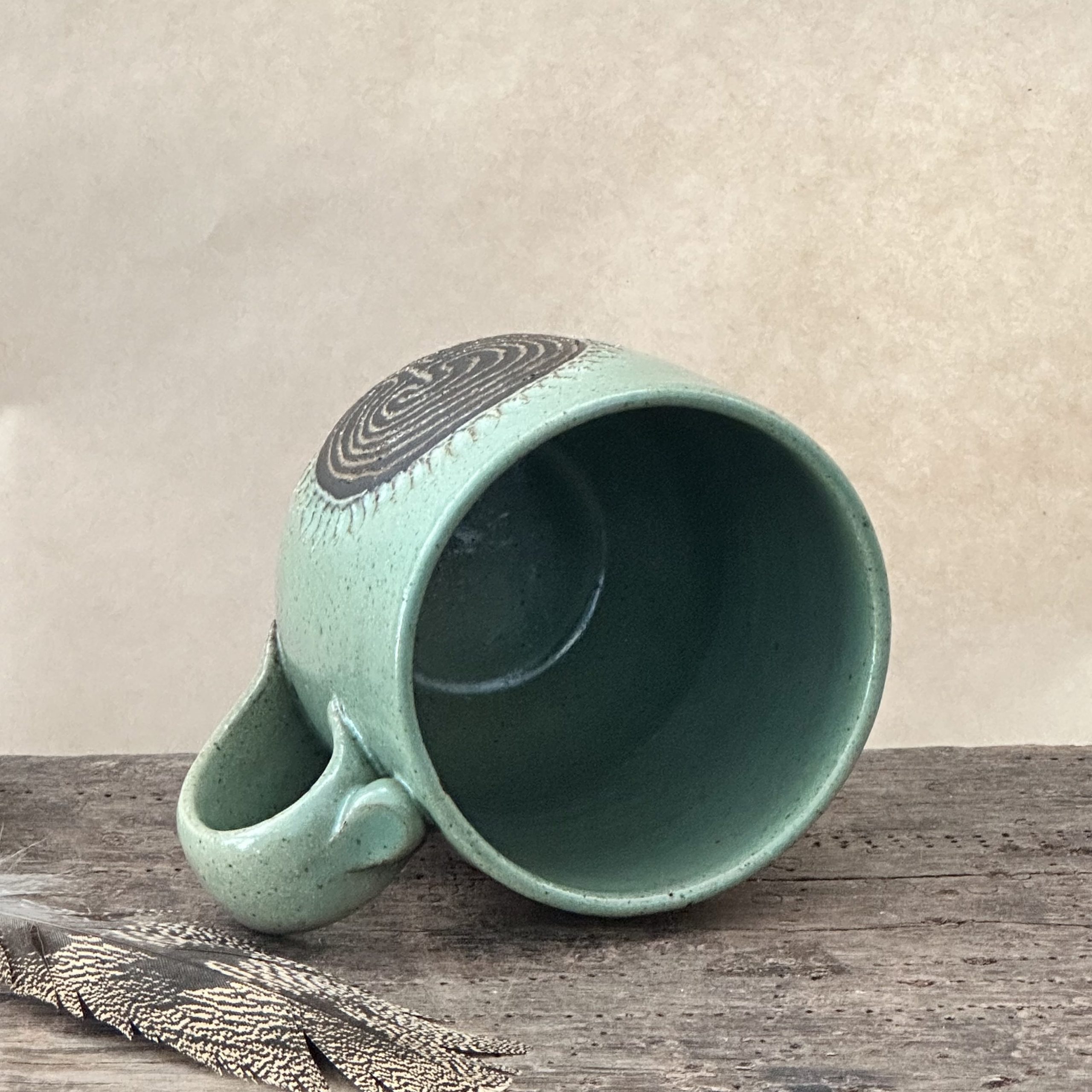 BAZIC MUG | GREEN EARTH | LABYRINTH - Image 4