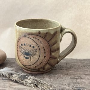 BAZIC MUG | STONE | BEE WITH MOON