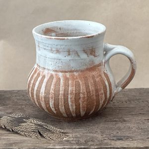MATRIARCH MUG | SANDSTONE GLAZE | STRIPE