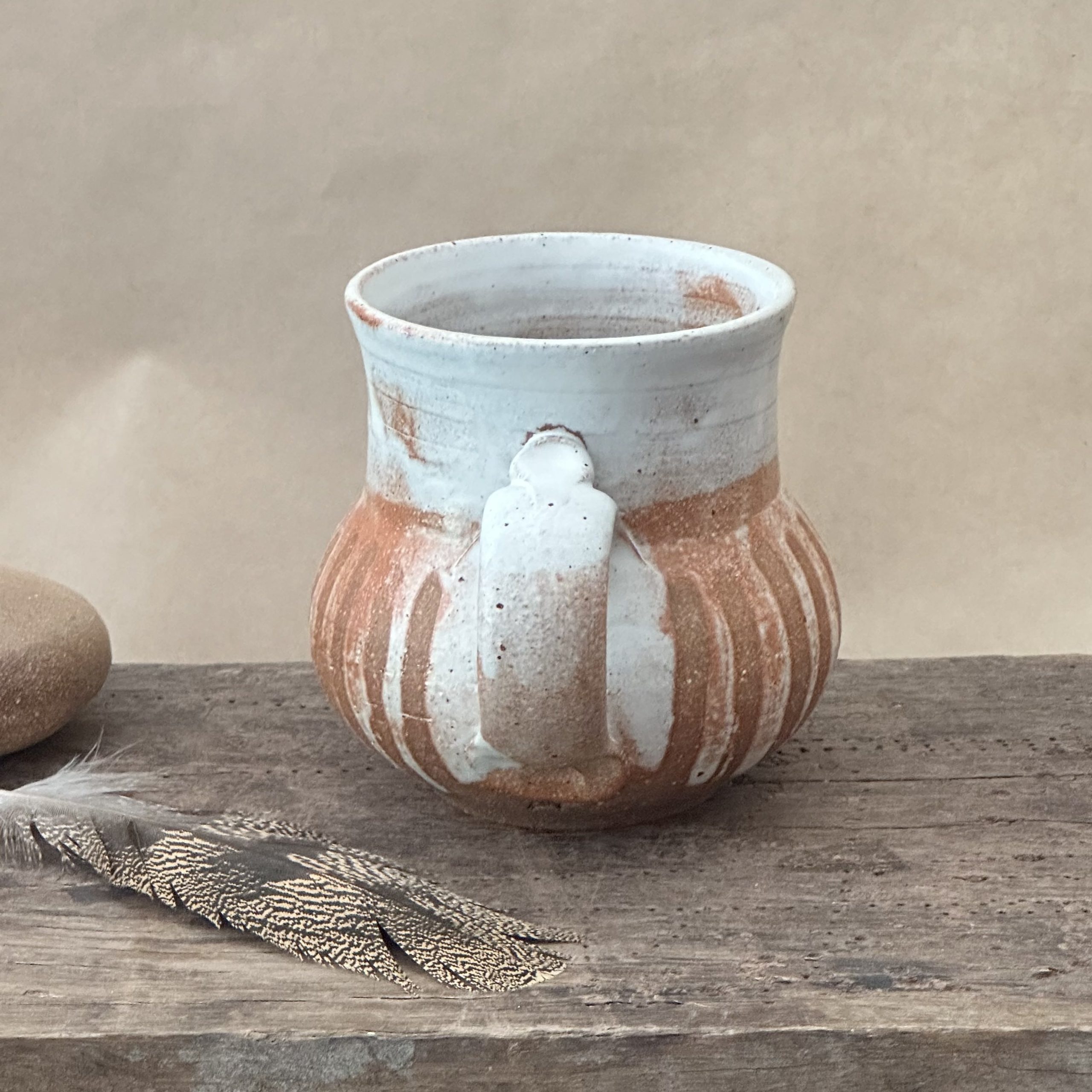 MATRIARCH MUG | SANDSTONE GLAZE | STRIPE - Image 3