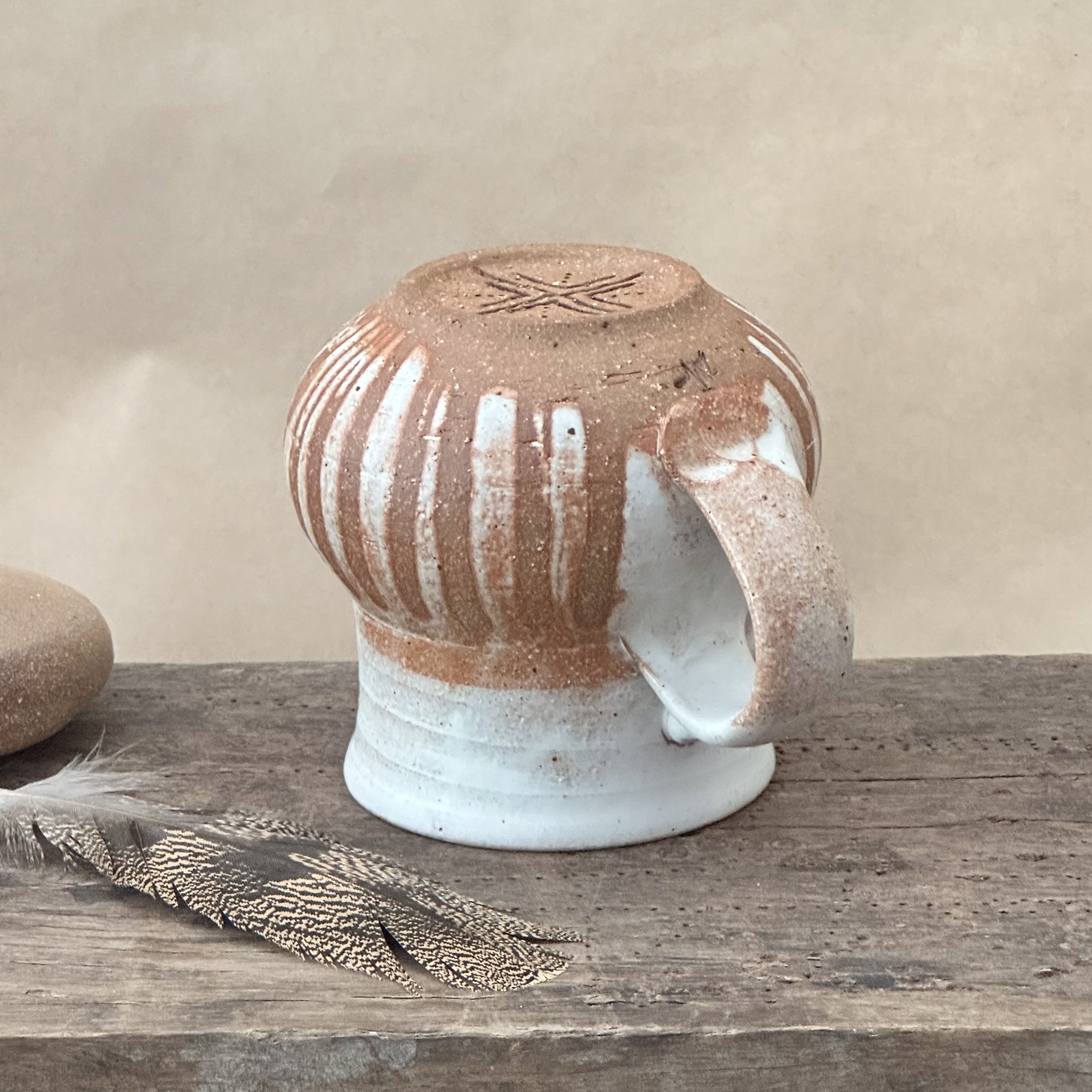 MATRIARCH MUG | SANDSTONE GLAZE | STRIPE - Image 2