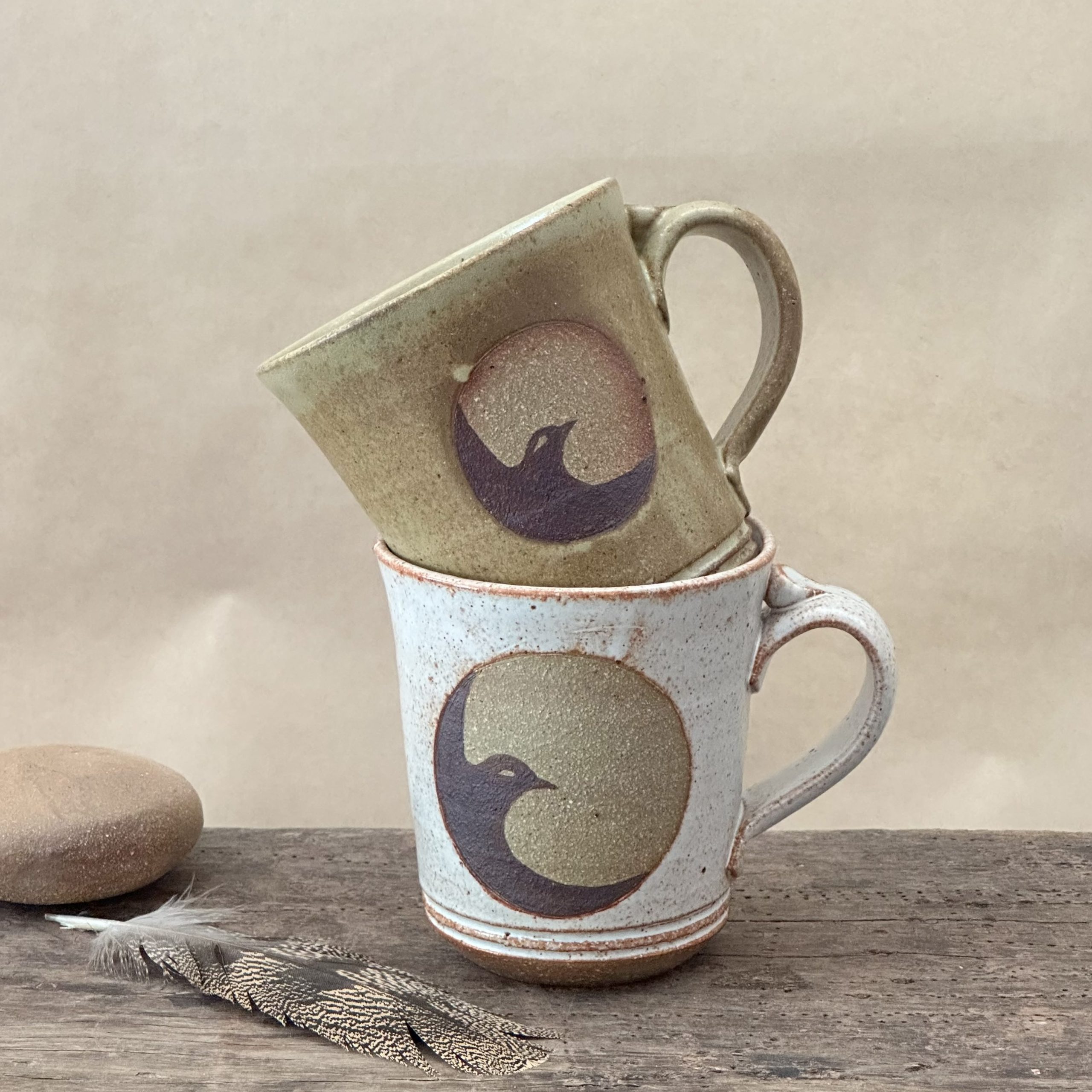 ZENITH MUG | STONE GLAZE | MOON EAGLE - Image 5