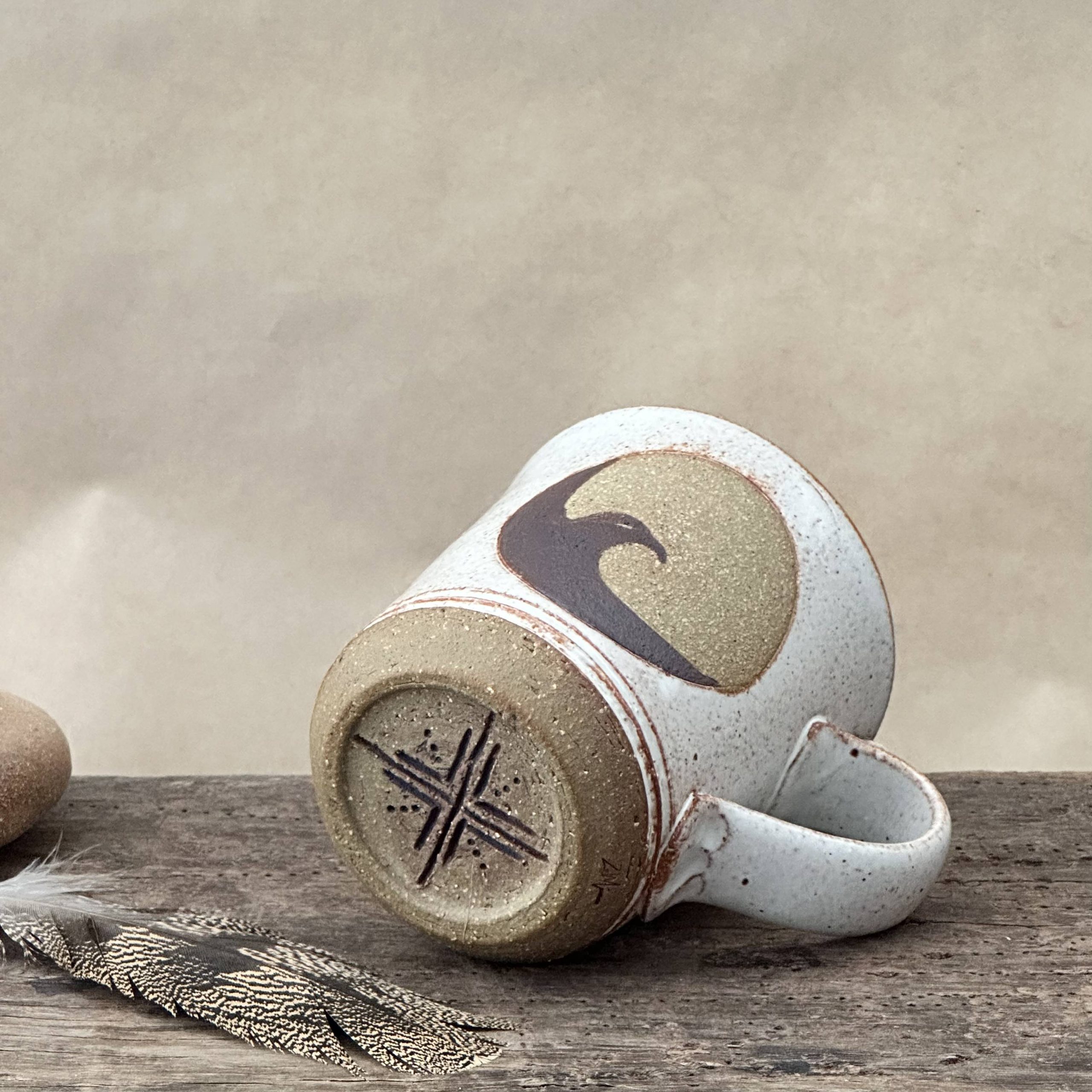 ZENITH MUG | SANDSTONE GLAZE | MOON EAGLE - Image 4