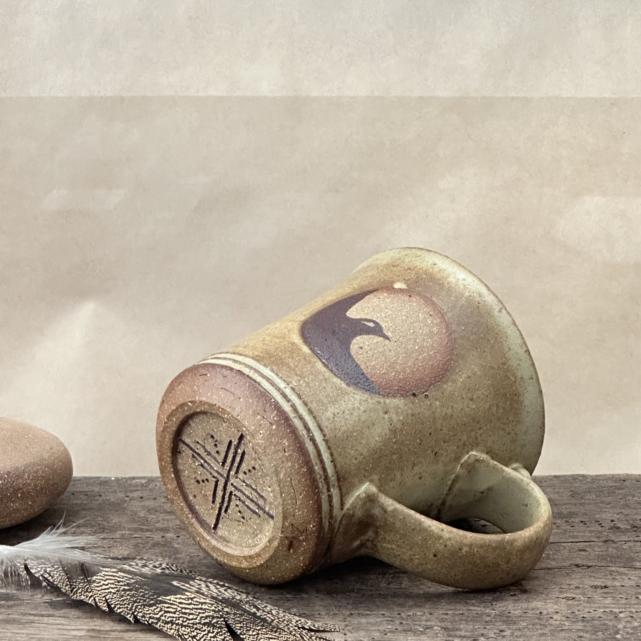 ZENITH MUG | STONE GLAZE | MOON EAGLE - Image 2