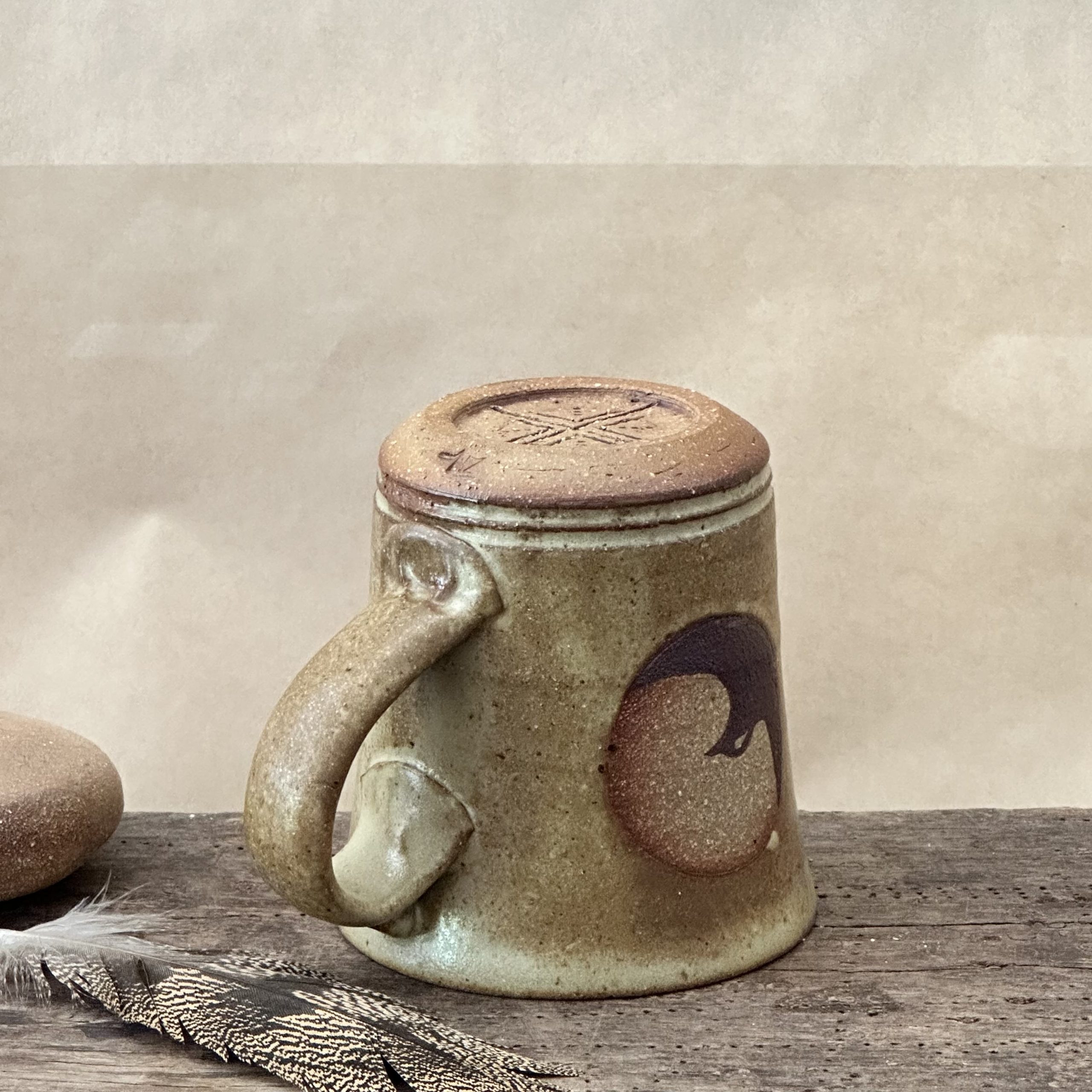 ZENITH MUG | STONE GLAZE | MOON EAGLE - Image 3